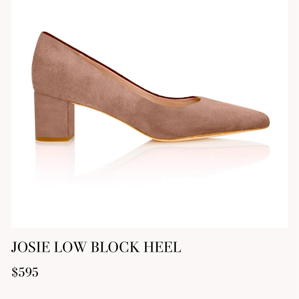 Emmy London Josie Low Heel Pump in cheetah print